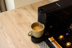 Coffee amenities at MindHome